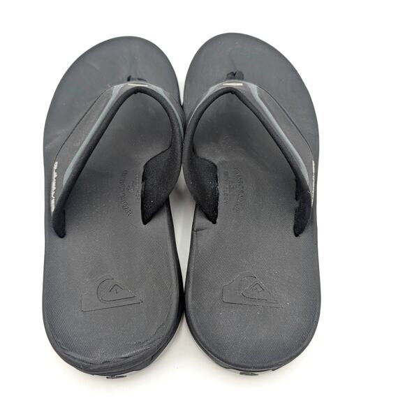 Quiksilver Mathodic Recovery Comfort Slide Sandal Men's Black Size US9 EU42 - Picture 9 of 11